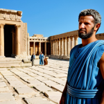 **

"Septimius Severus, Roman Emperor, in full regalia, standing in front of the reconstructed Leptis Magna, fully clothed, appropriate attire, safe for work, perfect anatomy, correct proportions, natural pose, Roman architecture in background, family-friendly, professional."

**